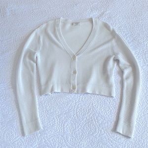Wilfred Light Cropped Cardigan